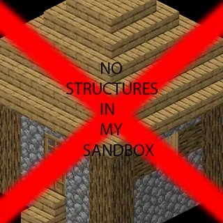 Remove Overworld Structures Datapack