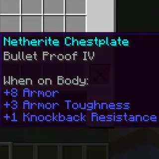 TACZ Bullet Proof Enchant Fabric Add-on