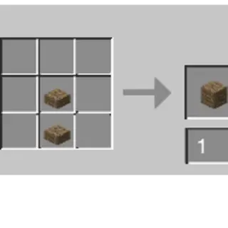 WoodSlabtoBlock