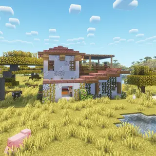 Greek Villager House