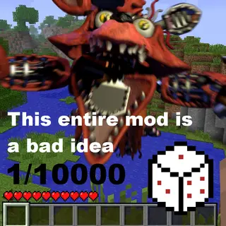 [1/10000] chance of being jumpscared every second!!!