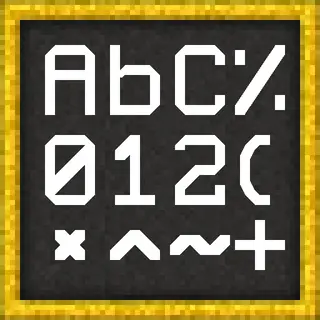 SharpFonts [32x] (GUI Scale Dependant)