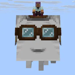Accelerating happy ghast
