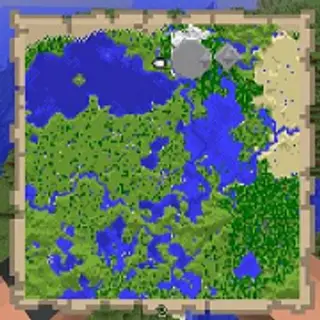 Map in the corner