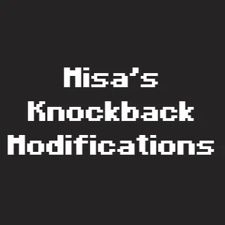 Misanthropy's Knockback Modifications