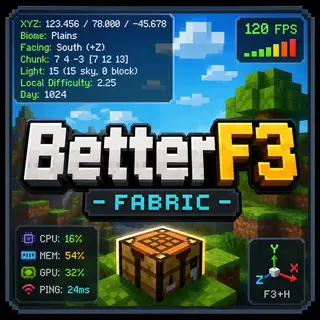 BetterF3 Fabric Patch