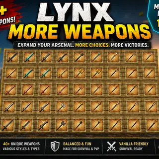 Lynx More Weapons (Achievement Friendly Update!!!)