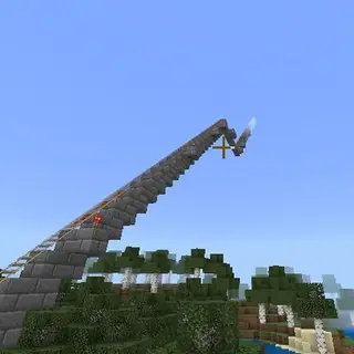 Huge roller coaster
