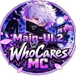 WhoCaresMC Main Ui | Animated Menu