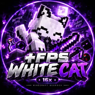 +FPS White Cat 16x