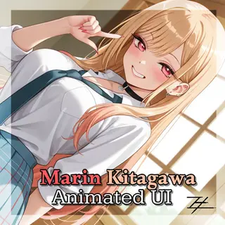 Marin Kitagawa Animated UI