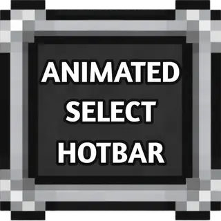 Animated Select Hotbar & Xp Bar