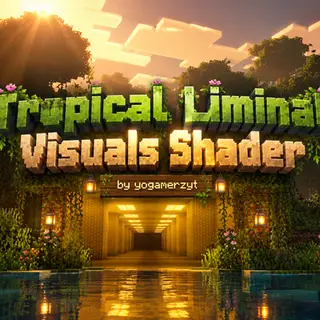 Tropical Liminal Visuals Shader
