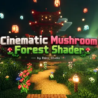 Cinematic Mushroom Forest Shader