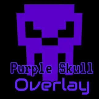 Purple Skull Overlay
