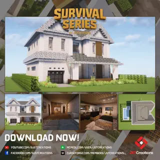Survival Suburban House #123 (Achievements On)