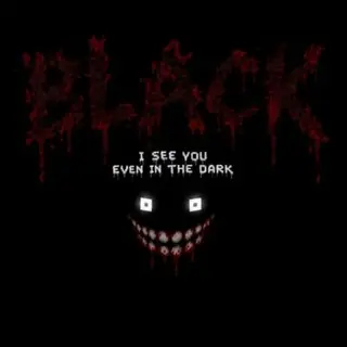 The black