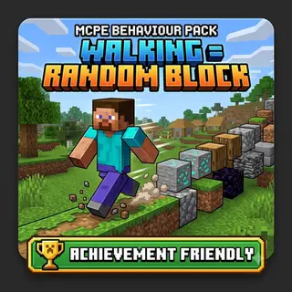Walking = Random Block (Achievement Friendly)