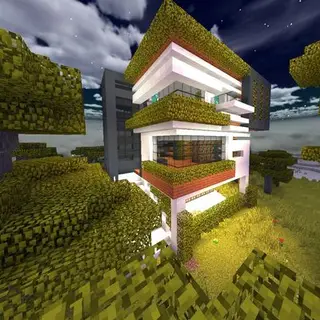 Modern Savanna Villa - Luxury Survival Base