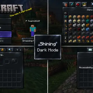 Shining Dark Mode UI