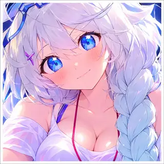 Kirino Swimsuit Ui | Anime Girl Animated Menu