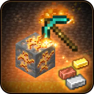 Auto-Smelt Pickaxe – Fuel Powered