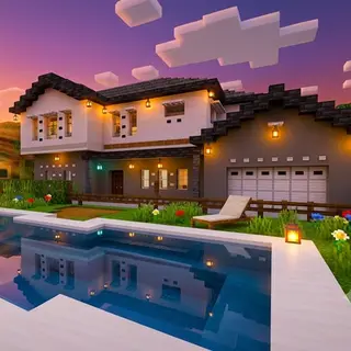 Suburban Villa – Hardcore Survival Base [Achievements Enabled]