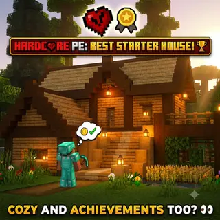 Cozy Hardcore Starter Cabin (Achievements Enabled)