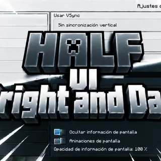 Half Bright-Dark UI