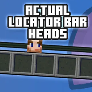Actual Locator Bar Heads