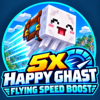 Happy Ghast Speed 5X (Updated)