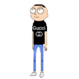 Gucci morty totem