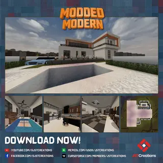 Modern House #41 (With Furnitures)