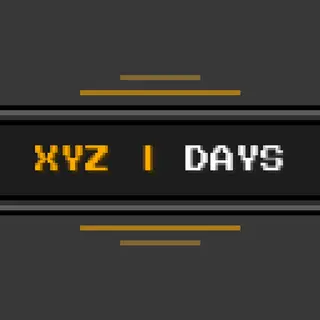 Coordinates & Days HUD Lite