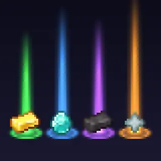 Loot Beams - Rarity Light Beams for Dropped Items