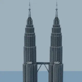 Petronas Twin Towers 1:1