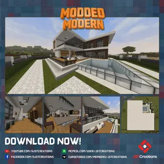 Modern House #43 (With Furnitures)