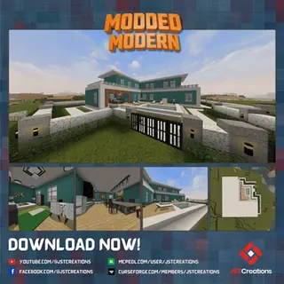 Modern House #44 (With Furnitures)