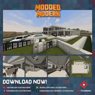 Modern House #45 (With Furnitures)