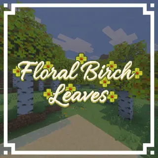 Floral Birch Leaves