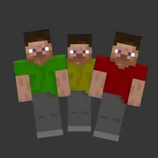 Multicolored Steves