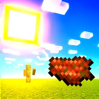 Throwable rotten meat PE
