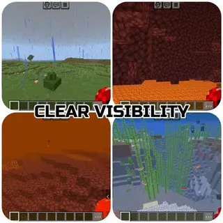 CLEAR UNDER LAVA | CLEAR UNDER WATER | CLEAR VISION | NO FOG | SAAD MAX WORLD