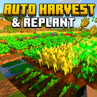 Right Click Harvest & Auto Replant [Auto-Magnet]