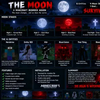 The moon
