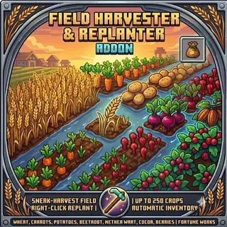 Right-Click Harvest and Auto Replant