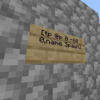 Advanced Clickable sign