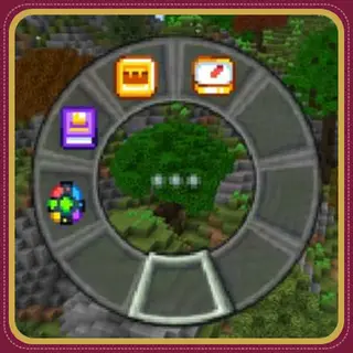 Vanilla Circular Hotbar