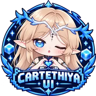 Cartethiya ui - Anime girl  animated ui