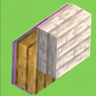 Vertical Slabs | Bedrock Edition